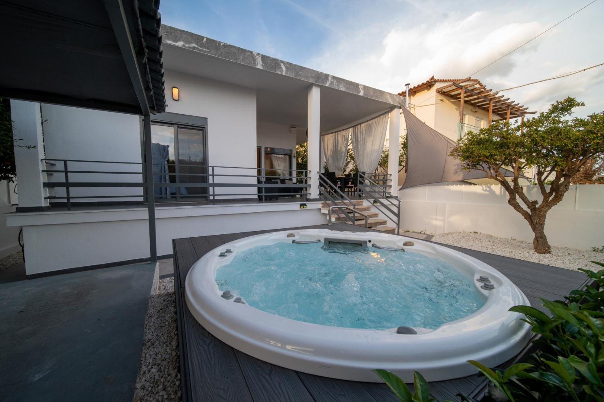 Seaside House In Nea Makri Villa Ngoại thất bức ảnh
