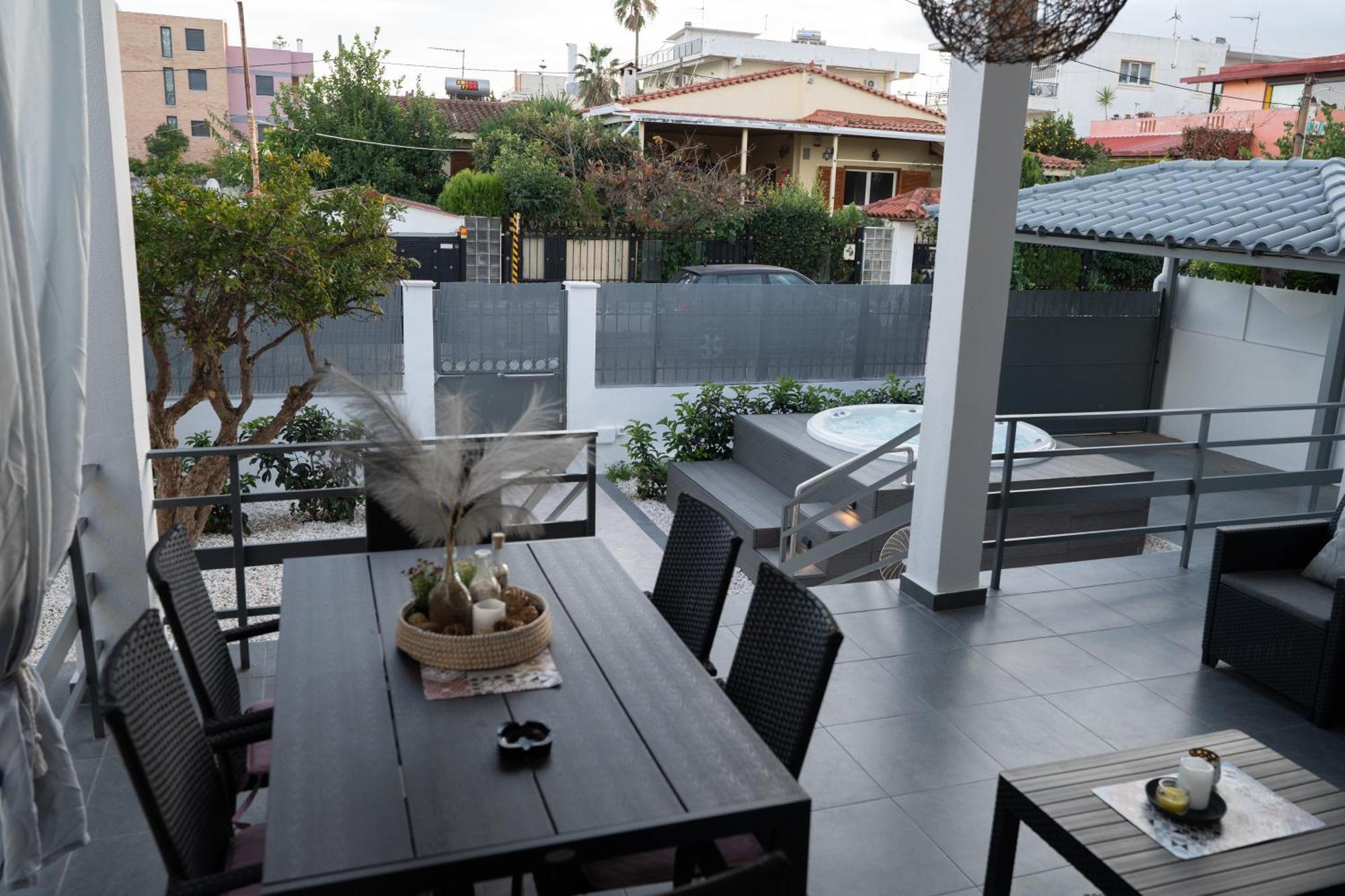 Seaside House In Nea Makri Villa Ngoại thất bức ảnh