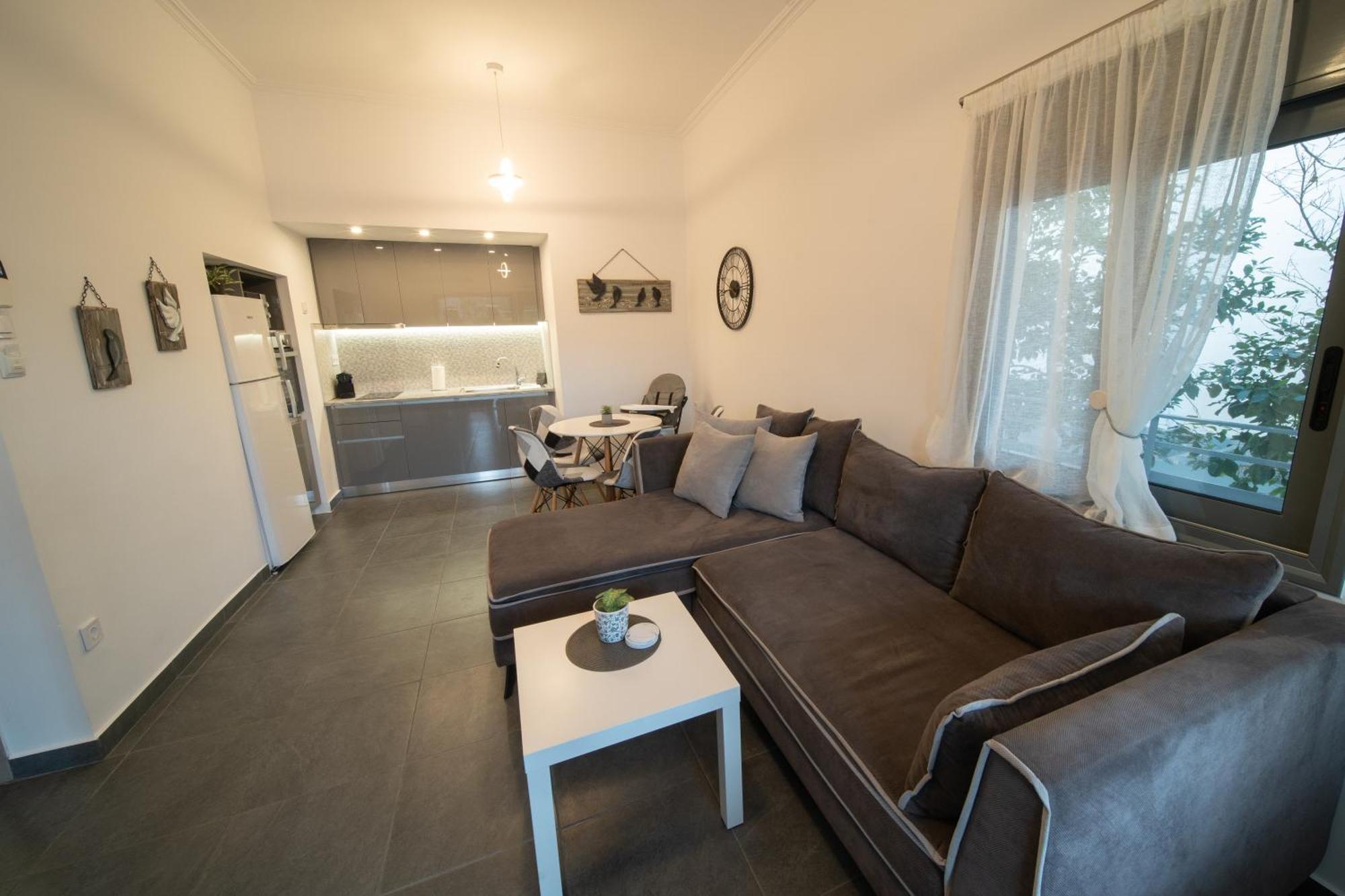 Seaside House In Nea Makri Villa Ngoại thất bức ảnh