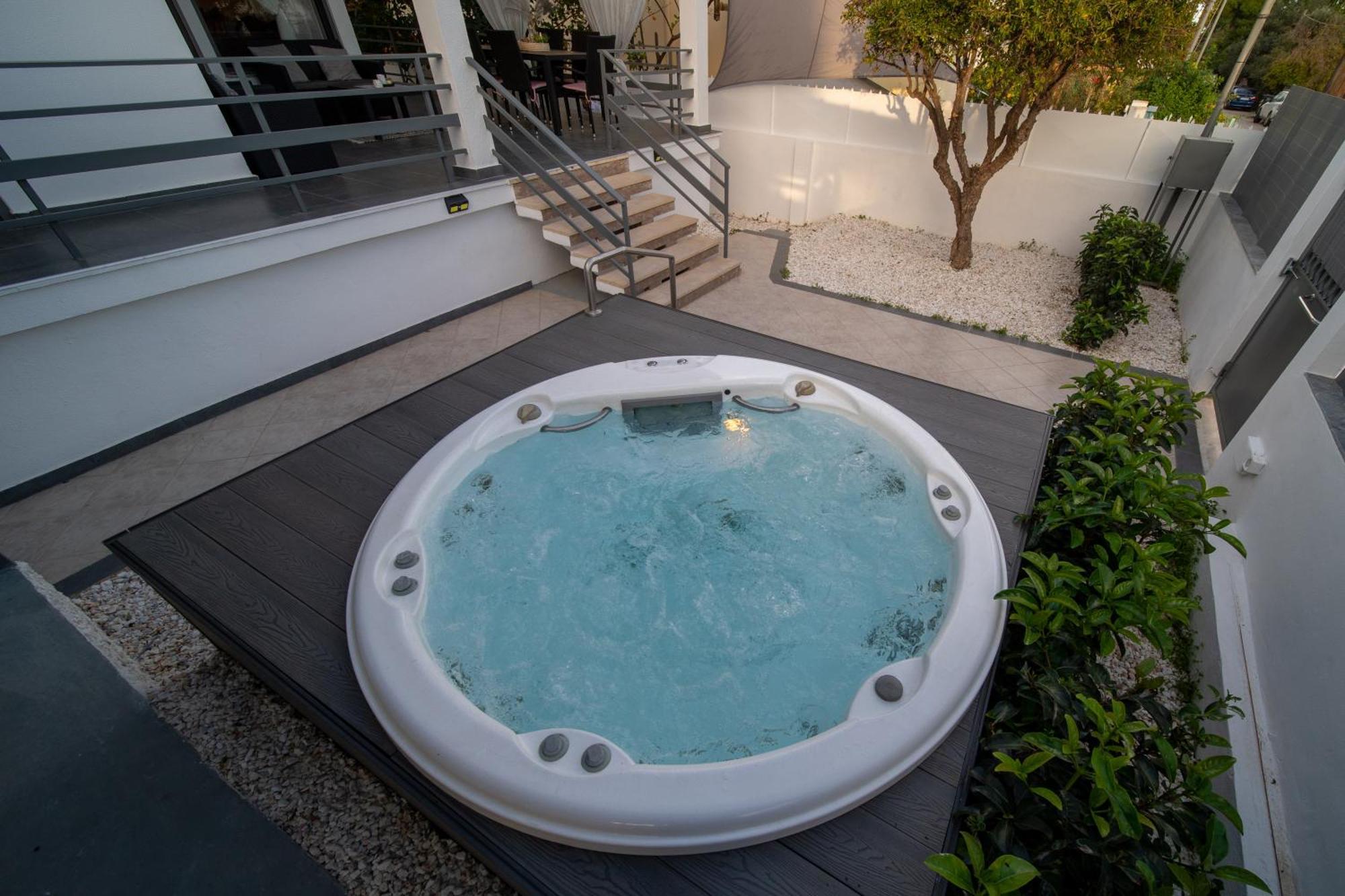 Seaside House In Nea Makri Villa Ngoại thất bức ảnh