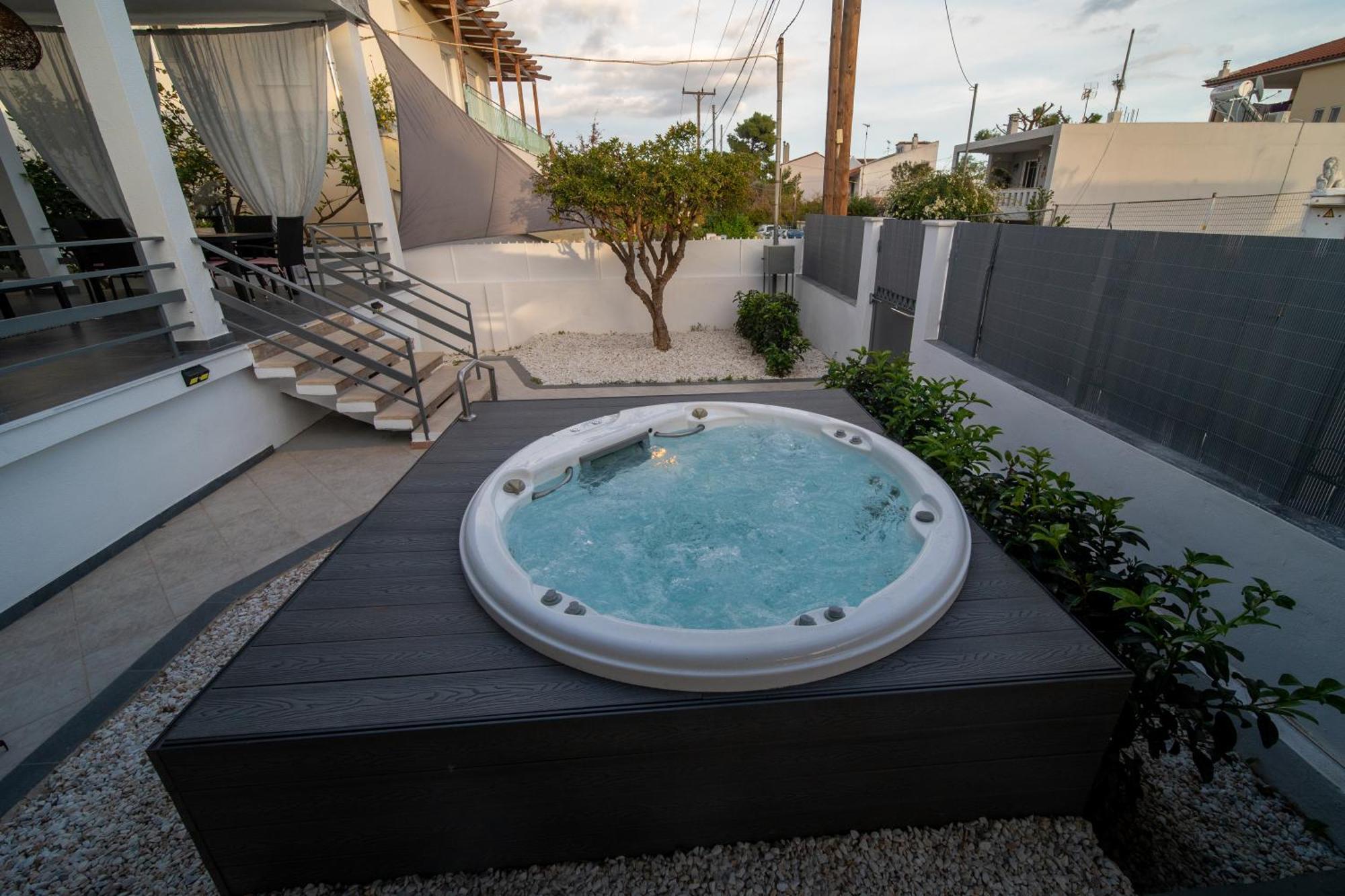 Seaside House In Nea Makri Villa Ngoại thất bức ảnh