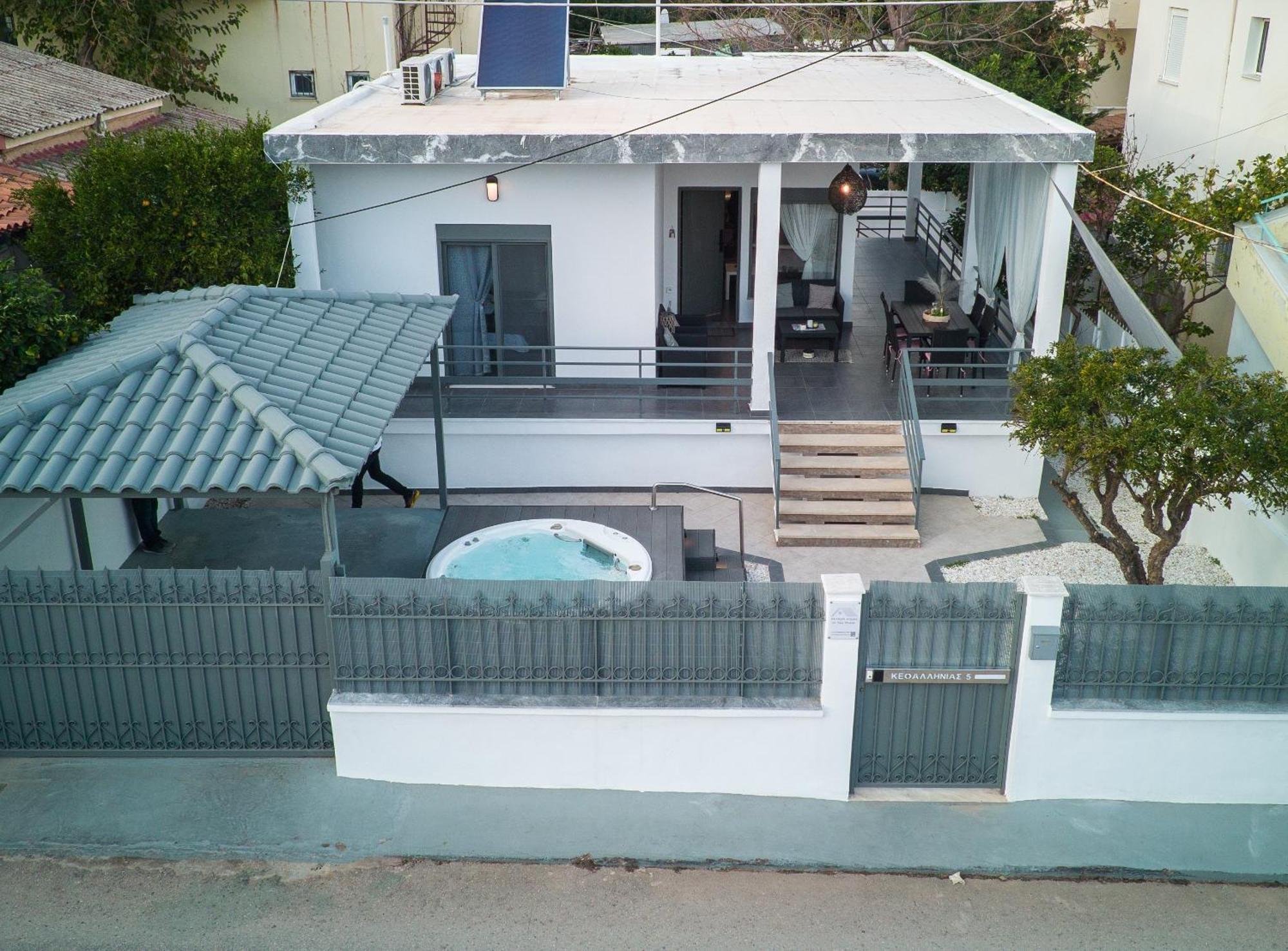 Seaside House In Nea Makri Villa Ngoại thất bức ảnh